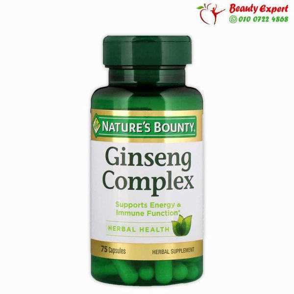 Ginseng Complex, Nature's Bounty, 75 Capsules