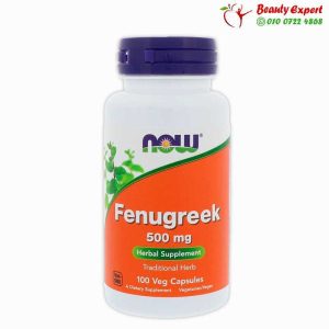 Fenugreek, 500 mg, Now Foods, 100 Capsules