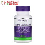 Natrol Alpha lipoic acid Antioxidant protection