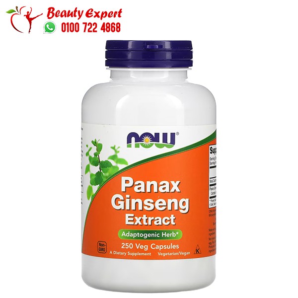 Now foods panax ginseng capsules