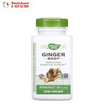 Nature's Way Ginger Root 550 mg 240 Vegan Capsules