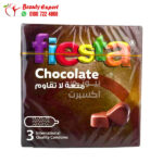 واقى ذكرى fiesta للرجال Fiesta Chocolate - Dotted & flavored Condoms