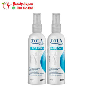 لوشن تولا للشعر لتقويته وتقليل تساقطه 120مل | tola hair lotion 120ml *2 pieces offer