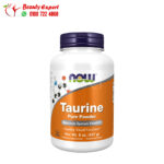 مكمل غذائي تورين ناو فودز (227 جم)NOW Foods Taurine Pure Powder