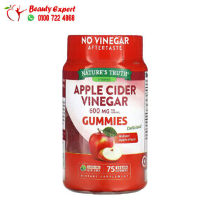 اقراص خل التفاح للتخسيس 600 ملجم 75 علكة نباتية (200 ملجم لكل علكة) Nature's Truth, Apple Cider Vinegar