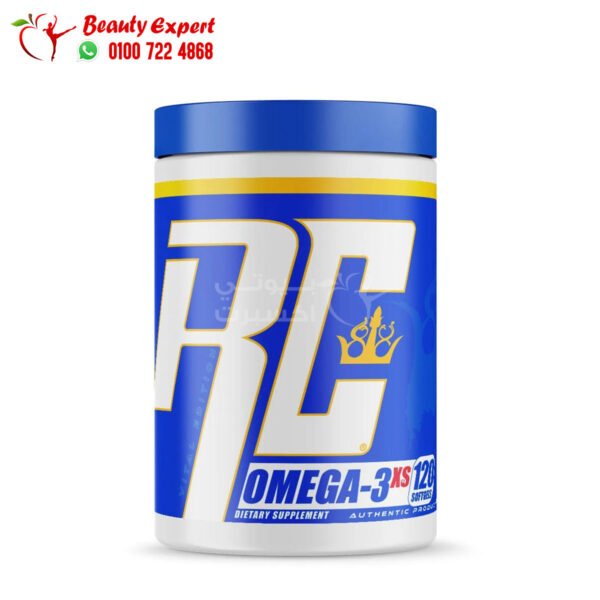 المكمل الغذائي اوميجا 3 وزيت السمك كولمن روني 120 كبسولة Omega-3 XS Fish Oil 120 Softgels