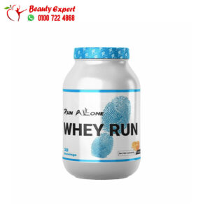 بروتين واي run alone مكمل بالكراميل 1050 جرام Run Alone Whey Run Salted Caramel