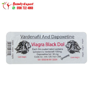 فياجرا اقراص بلاك دول فاردينافيل 100مجم 6 اقراص لتقوية الانتصاب للرجال Viagra black dol