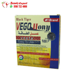 بلاك تايجر عسل فيجو هني 10ساشيت vego honey black tiger