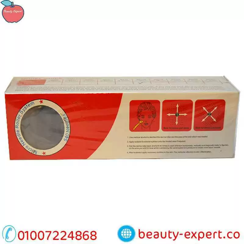 Derma roller titanium for wrinkles and acne scars - Image 3