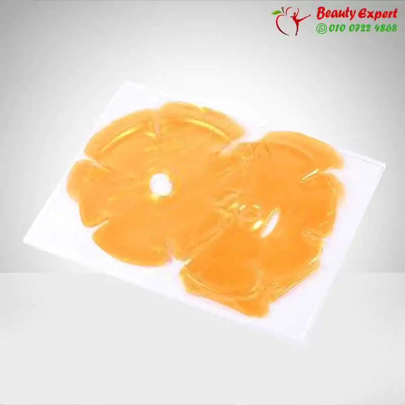 قناع الكولاجين بماء الذهب