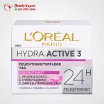 Loreal paris hydra active 3 day cream for sensitive and dry skin - Image 2