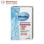 Silica + biotin + zinc tablets