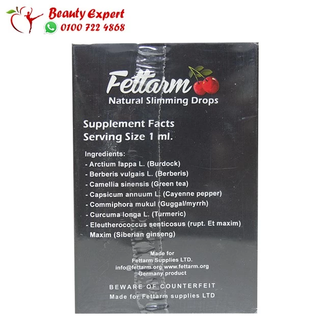 Fettarm black drops for weight loss - Image 4