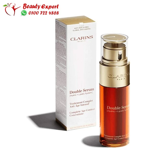 Clarins double serum - glowing skin care - Image 3