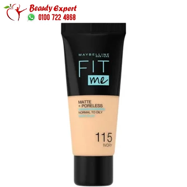 Maybelline fit me matte poreless foundation