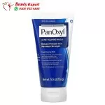 Panoxyl foaming wash for ance and blemishes on the skin