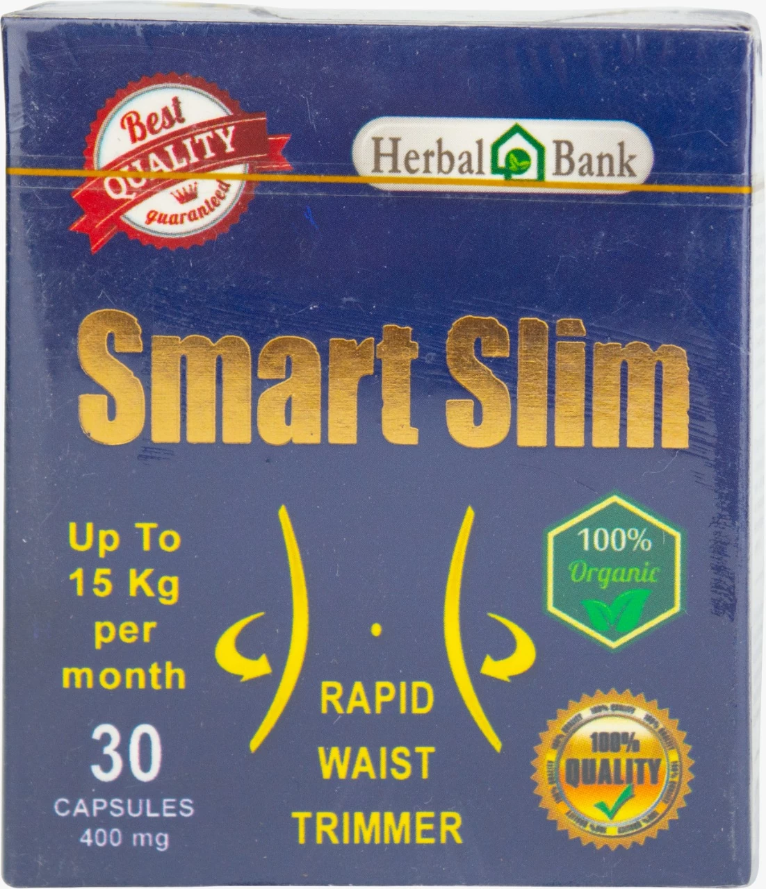 سمارت سليم smart slim (3) Herbal bank smart slim capsules for slim body 30 capsules - Image 3