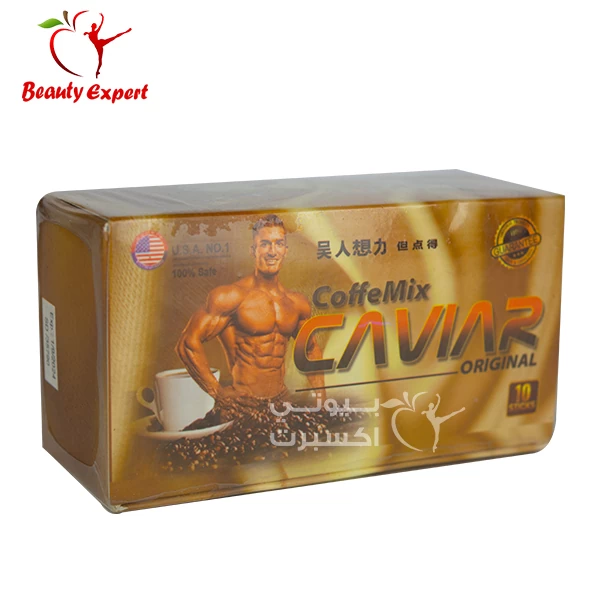 Coffee mix caviar for men for longer erection - 10 packets - Image 2