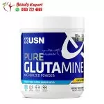 USN pure glutamine monohydrate powder 300g 60 servings
