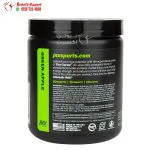 JNX the curse pre workout supplement enegry booster with green apple flavour 250 g - Image 3