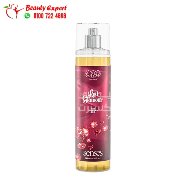 Eva-Skin-Care-Senses-body-splash---Red-Glamour-240ml eva body splash Senses Skin Care – Red Glamour - Image 1