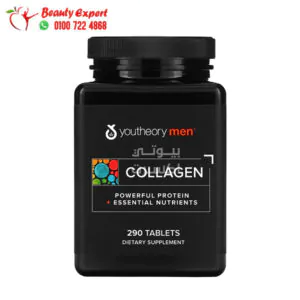 كولاجين دواء للرجال لدعم المفاصل والغضاريف 290 قرصًا Men’s Collagen Youtheory