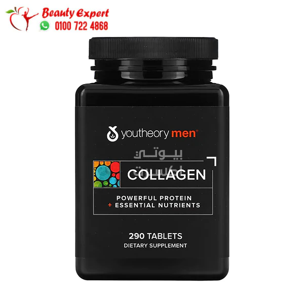 كولاجين دواء للرجال لدعم المفاصل والغضاريف 290 قرصًا Men’s Collagen Youtheory