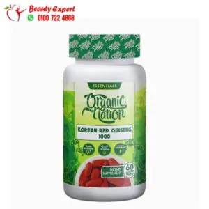 كبسولات الجنسنج الاحمر